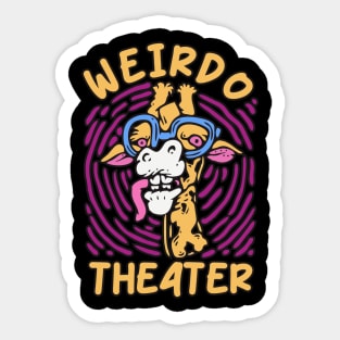 weirdo parade Sticker